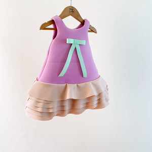 Petal Belle Dress (neoprene) 7yo