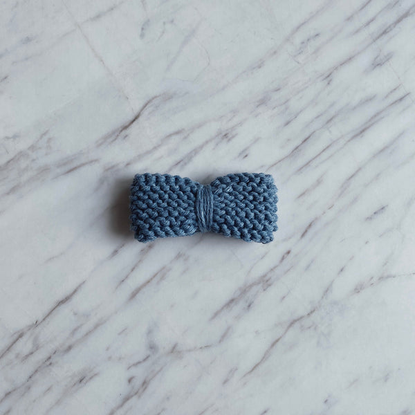 Hand Knitted Baby Bow