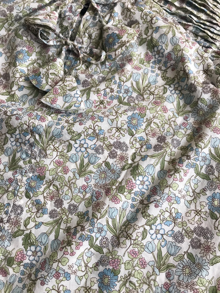 Harriet Smock Dress - dainty small flowers (size 4-6yo)