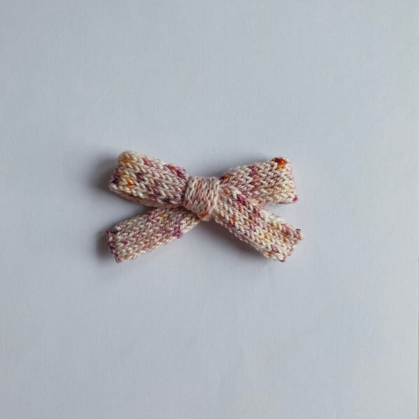 Puffy Hand Knitted Bow