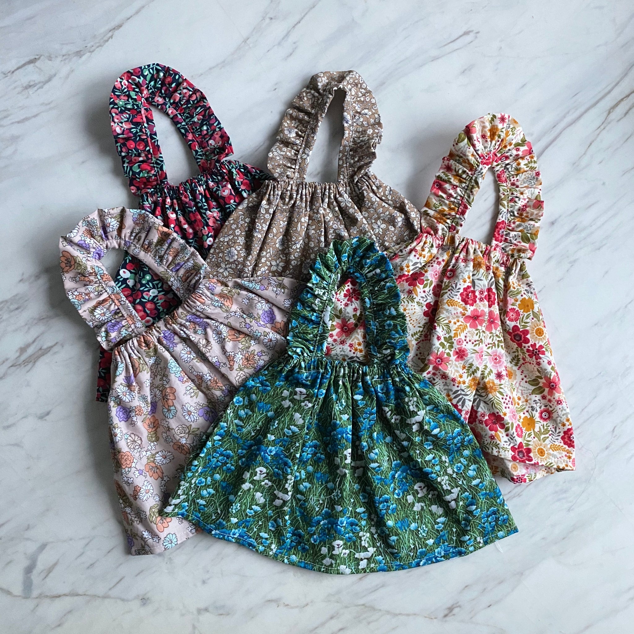Ruffle Sleeves Dress