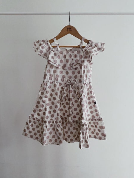 Off-Shoulder Ruffle Dress