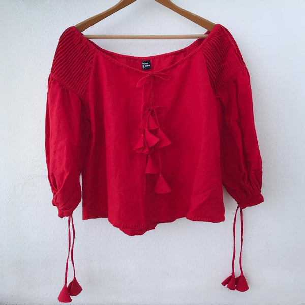Adult Harriet Smock Top - linen