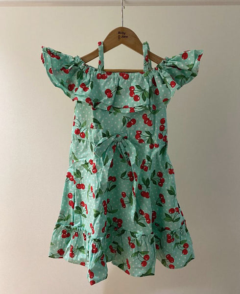 Off-Shoulder Ruffle Dress