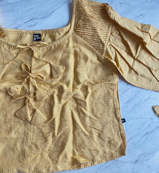 Adult Harriet Smock Top - linen